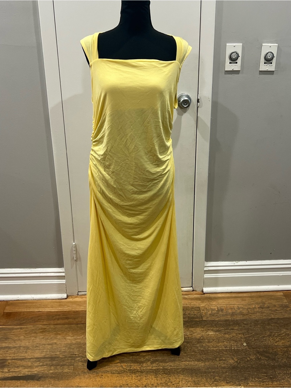 NWT asos yellow dress